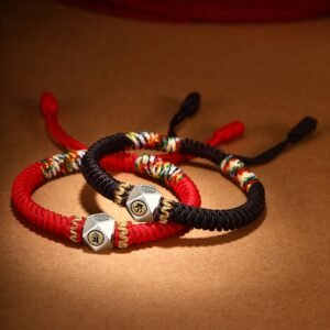 kindresult Five-Color Vajra Knot Peace Bracelet