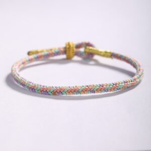 Handwoven bracelets, meditation and yoga bracelets, colorful braided cord bracelets, friendship bracelets symbolizing protection, blessings, and positive energy, children’s styles.