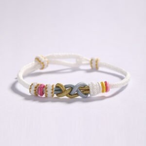 Hand-woven bracelet, adjustable double-knot bracelet, friendship bracelet, surfing bracelet—an ancient symbol of love and protection—a gift with profound meaning.